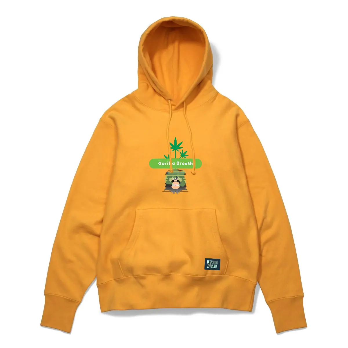 ganja-glam-gorilla-breath-relaxed-yellow-hoodie-0